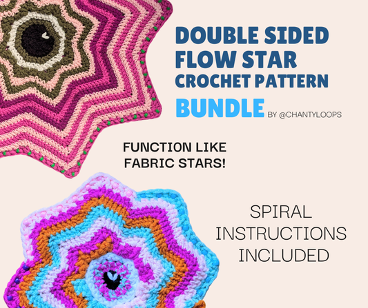 (Bundle) Both Double Sided Flow Stars - All Sizes 12"-50"+