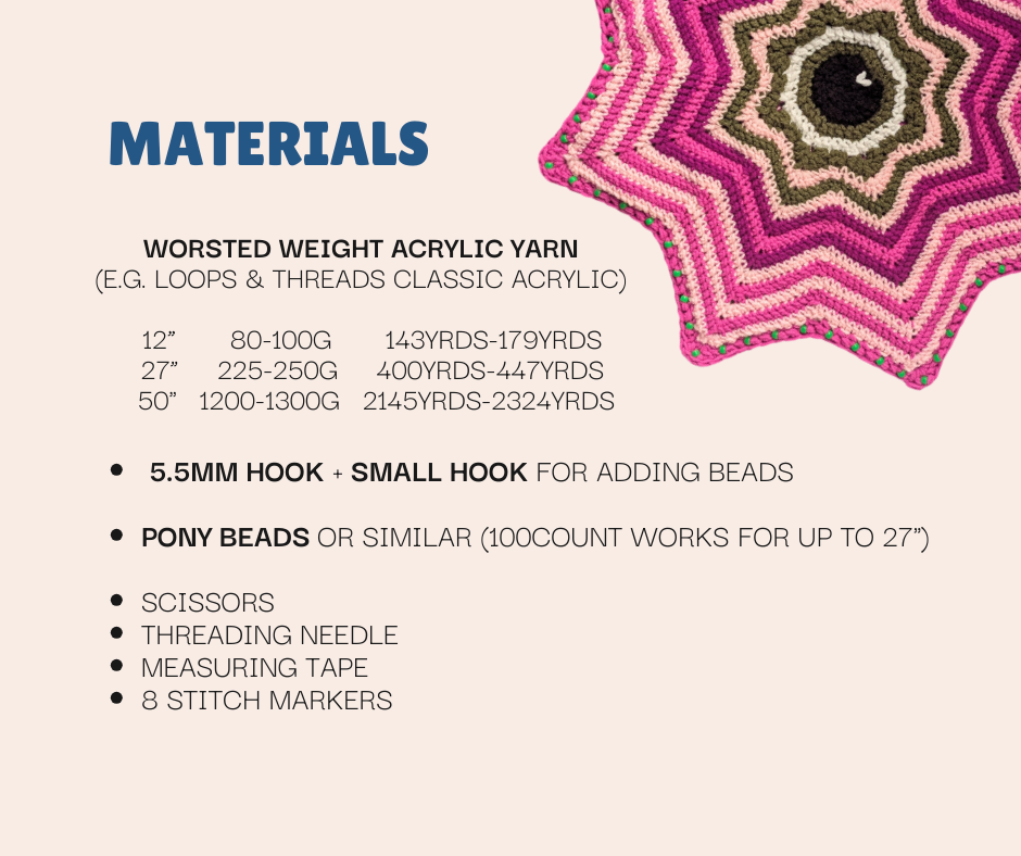 (Bundle) Both Double Sided Flow Stars - All Sizes 12"-50"+