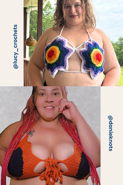 FREE LookBook for Flow Star Bikini Top