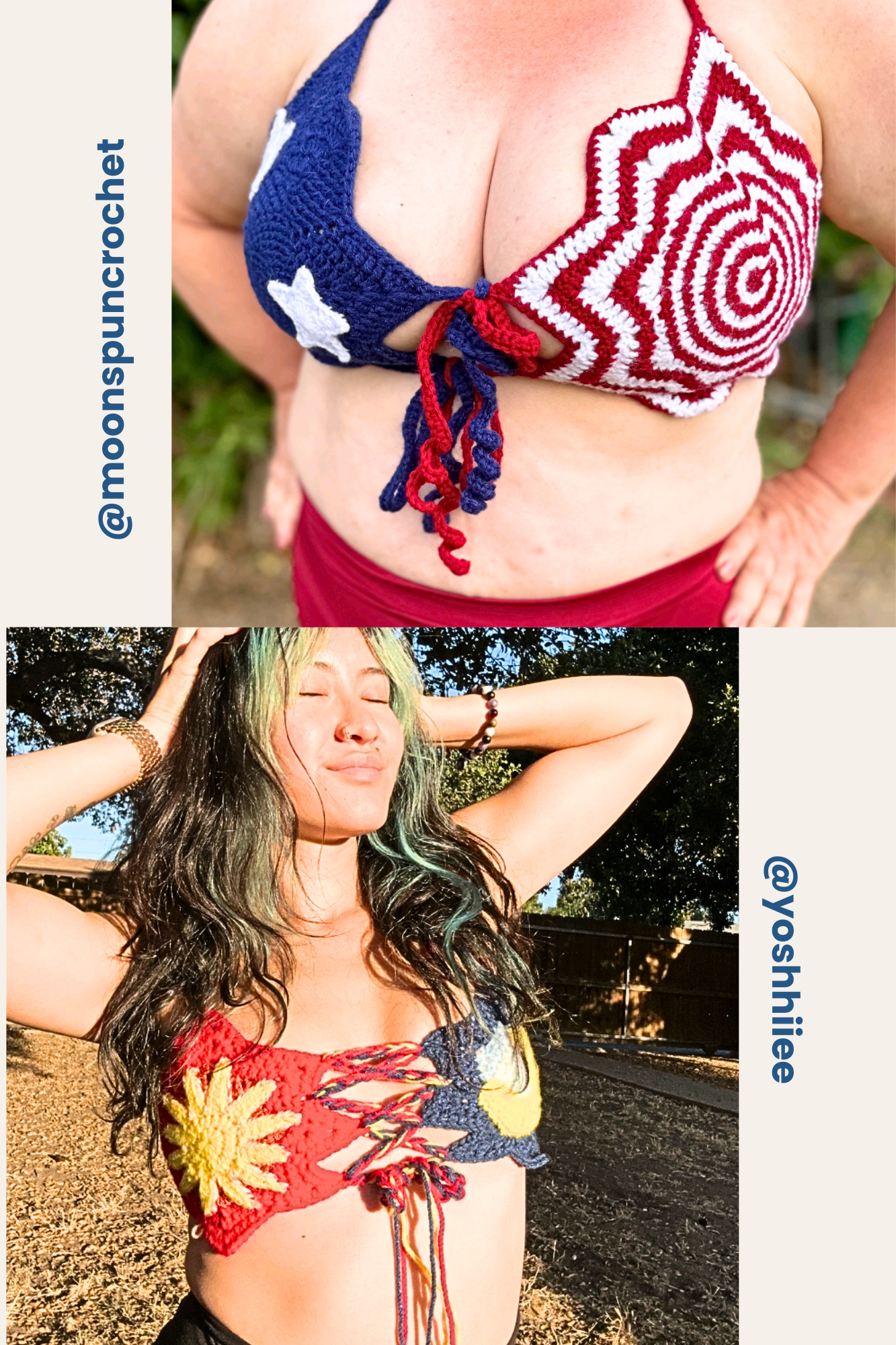 FREE LookBook for Flow Star Bikini Top