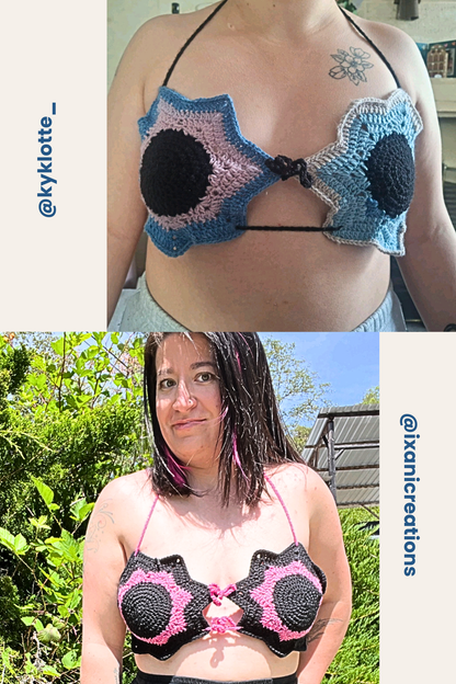 FREE LookBook for Flow Star Bikini Top
