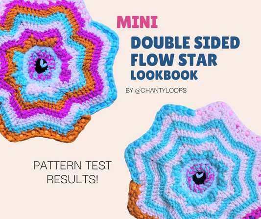 FREE LookBook Download for *Mini* Double Sided Flow Star