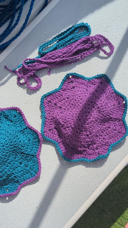 Flow Star Bikini Top Sized XL-3XL