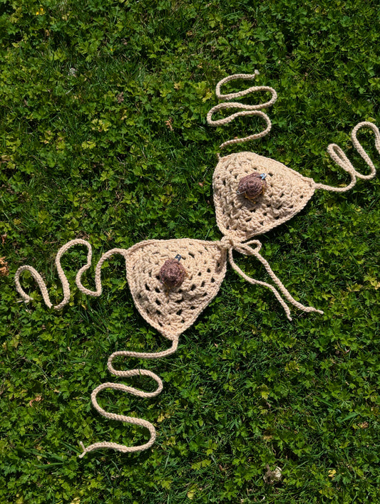 Crochet "Nipkini" Top size XS/S