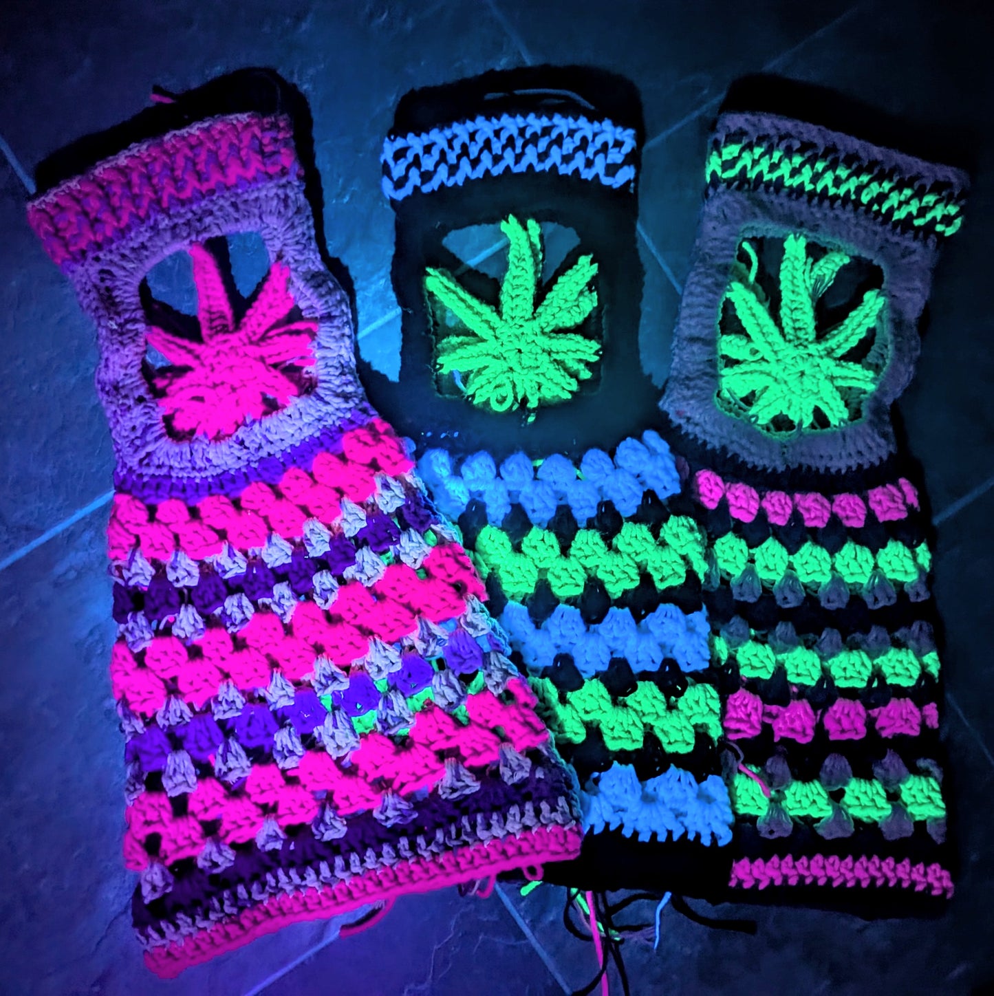 BlackLight Mary Jane Leg Warmers