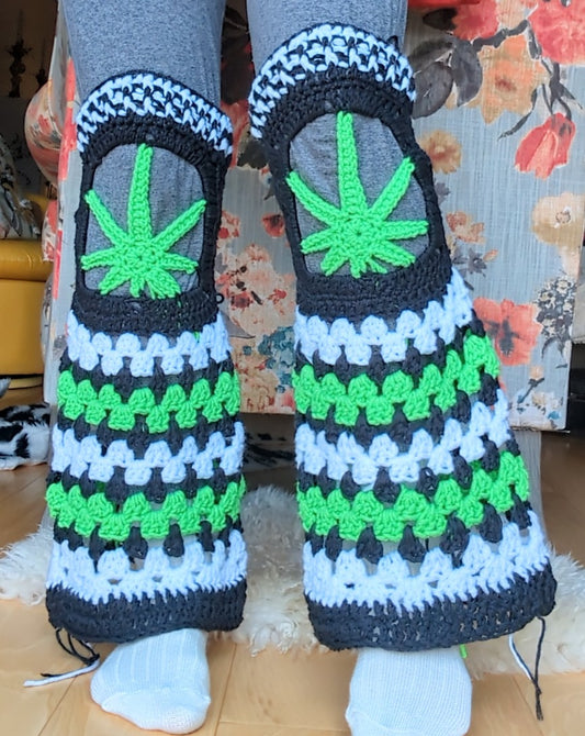BlackLight Mary Jane Leg Warmers