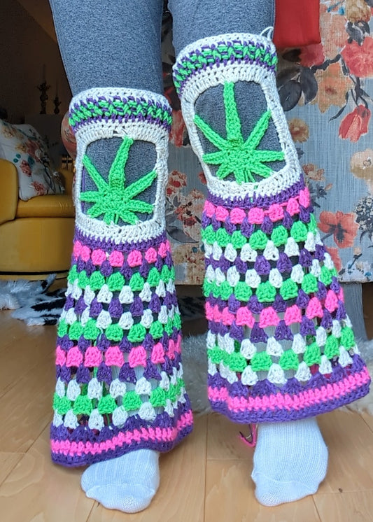 BlackLight Mary Jane Leg Warmers