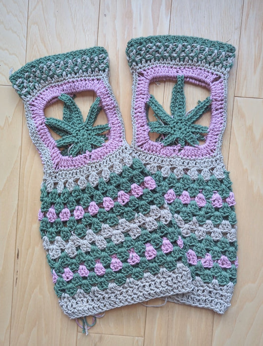 100% Cotton Mary Jane Leg Warmers