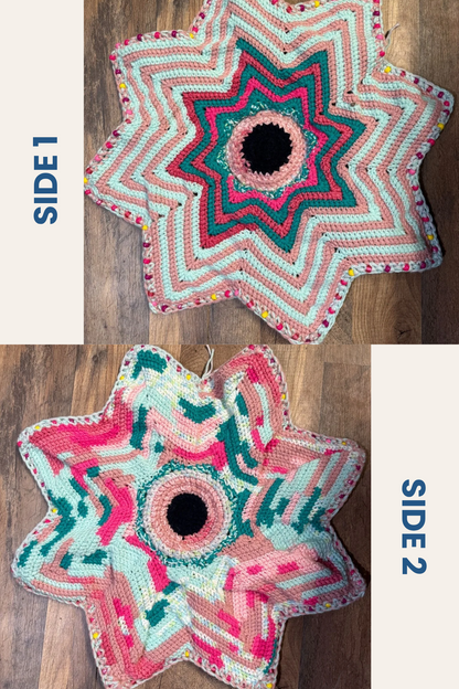 (Pattern) Double Sided Flow Star - Sizes 20" to 50"+